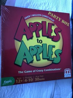 Apples to apples