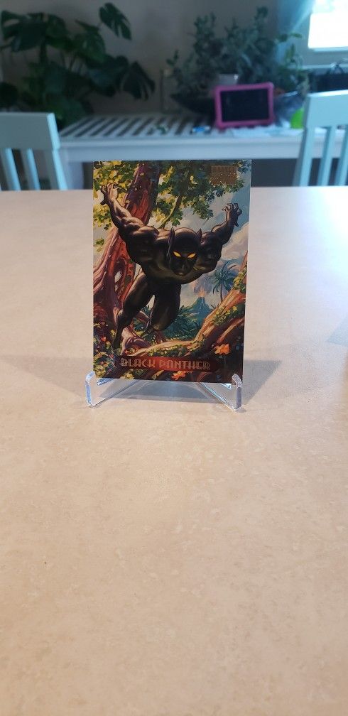 1994 Marvel Masterpieces Black Panther Card