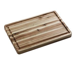 Acacia Chopping Block  (18-in L x 12-in W x 1.5-in H)
