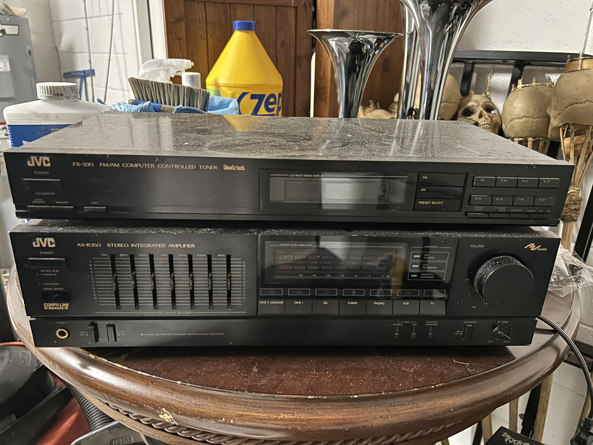Jvc Tuner And  Receiver 
