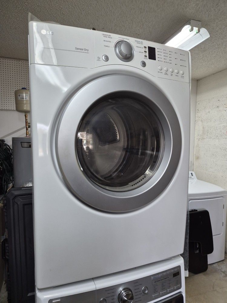 Stackable Kenmore Washer/LG Dryer