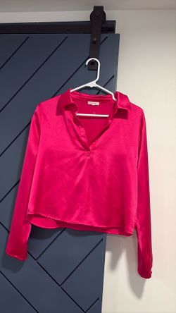 Hot pink top