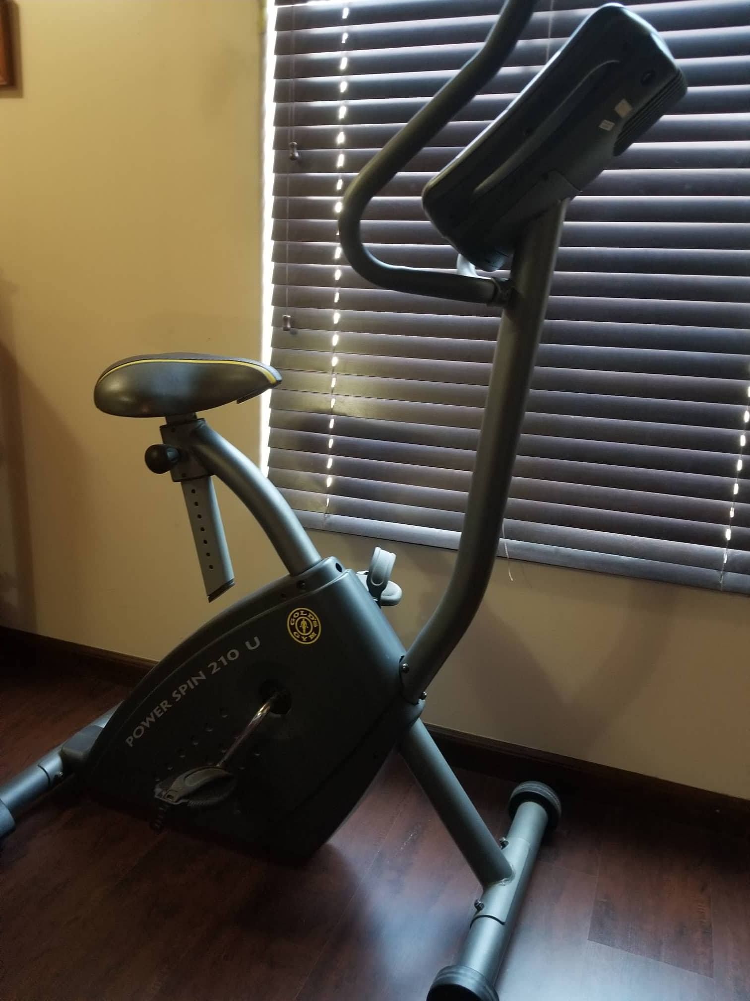 Gold's gym power spin 210 u new arrivals