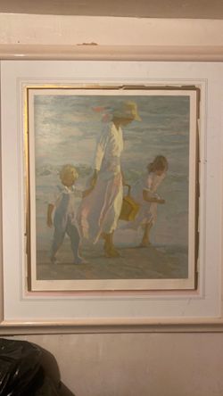 Don Hatfield Signed “Sunlit Stroll” Limited Edition 19/20