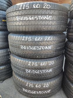 275/60/20 Bridgestone
