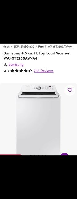 Samsung Smart Washer