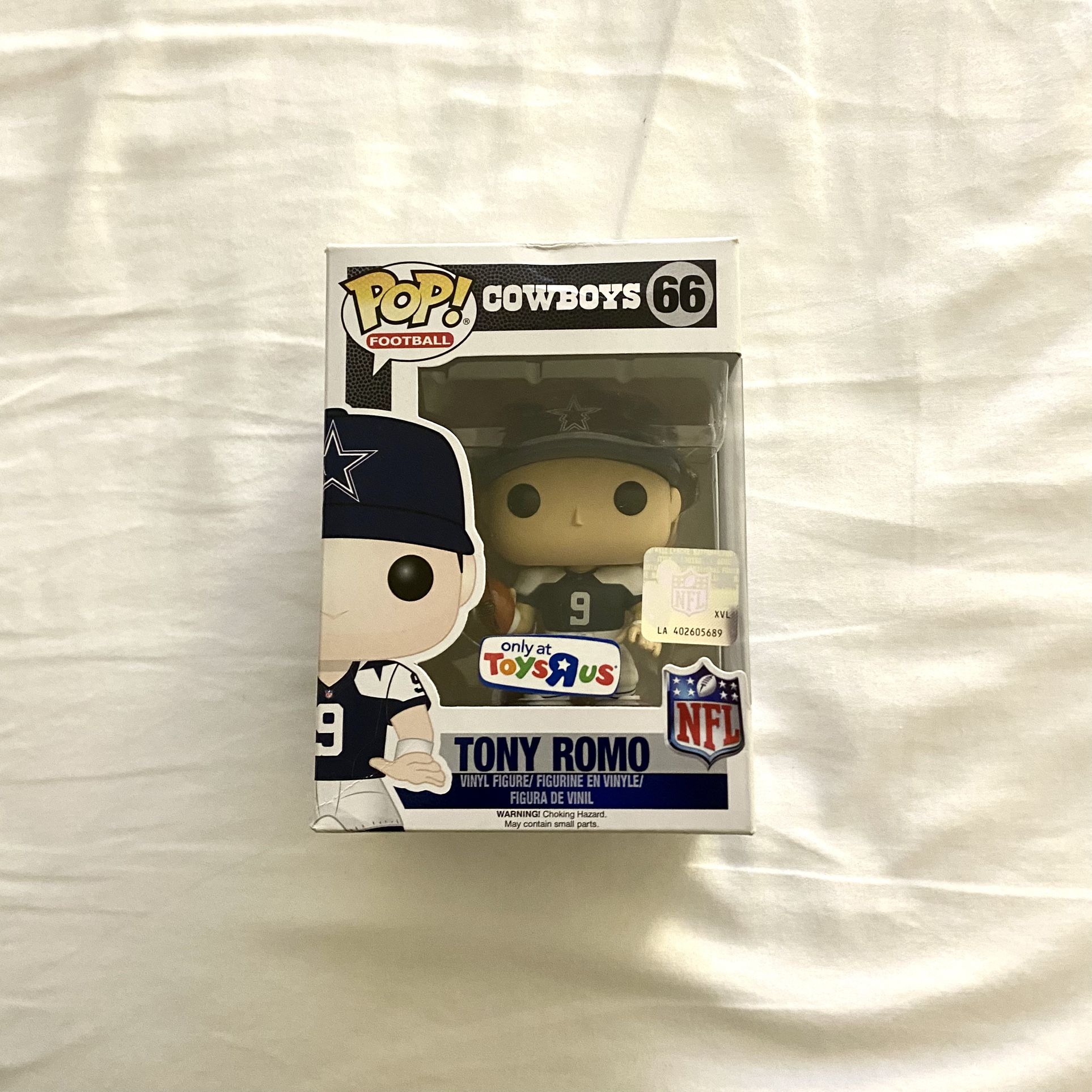 Funko POP! Tony Romo Throwback 66 NFL Dallas Cowboys