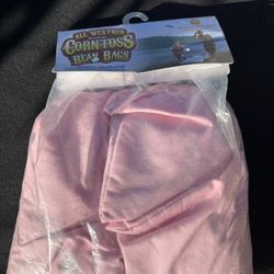 Pink corntoss bean bags all weather 