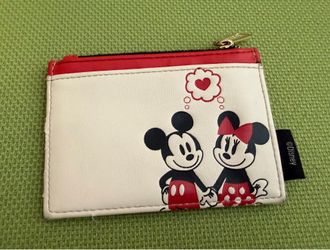 Loungefly Disney Mickey & Minnie Pinky Cardholder