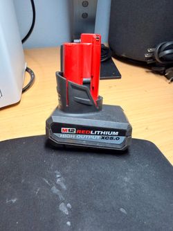 Milwaukee M12 Red Lithium High Output XC5.0 Battery