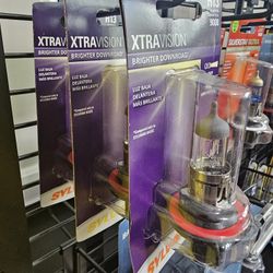Sylvania H13 XtraVision: Halogen Headlight Bulb, More Downroad Visibility