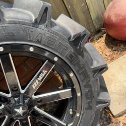 MSA UTV Rim & Motohavok EFX 32 8.5 18 Tire