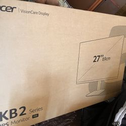     Acer KB2 Series IPS Monitor 27” HD