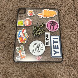 iPad Cover W Stickers (removable)