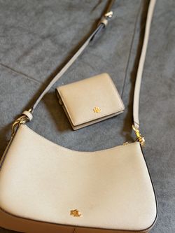 Ralph Lauren Cream Leather