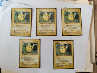 Jungle Pikachu, Red Cheeks