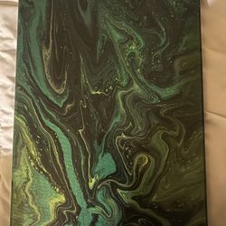 Acrylic Pour Painting 