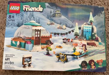 New LEGO Friends Igloo Holiday Adventure Building Toy