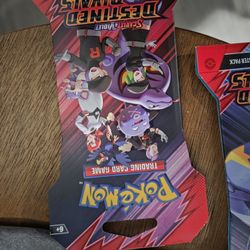 Pokémon Cards Lunch Box And 2 Packs All Together 