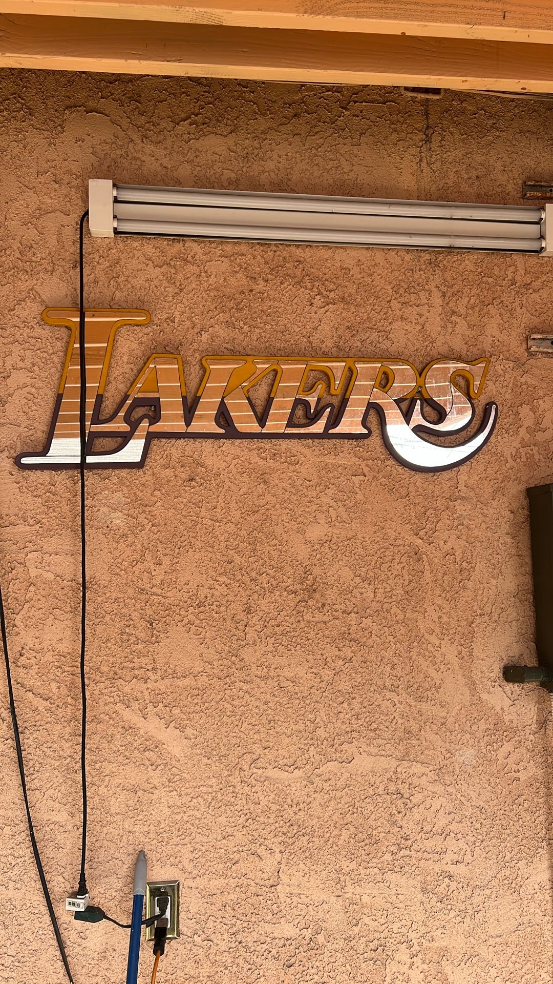 Lakers Glass Sign $40.00