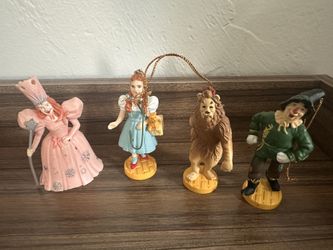 Wizard Of Oz Ornaments / Vintage 