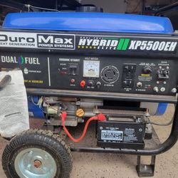 DuroMax xp5500eh 5,500-Watt Dual Fuel Portable Generator