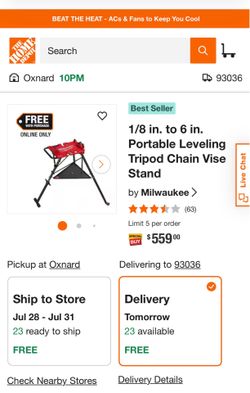 Milwaukee Chain Vise