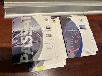 ‘02 Passat Manuals