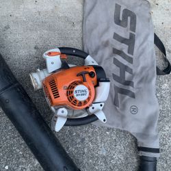 Stihl Blower Comes With The Bag Attachment Only