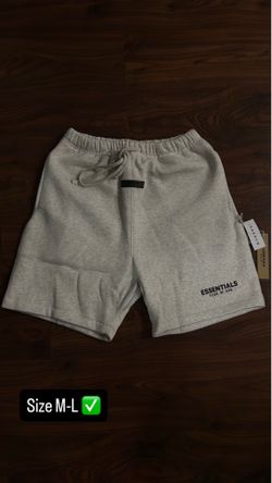 GREY ESSENTIAL SHORTS