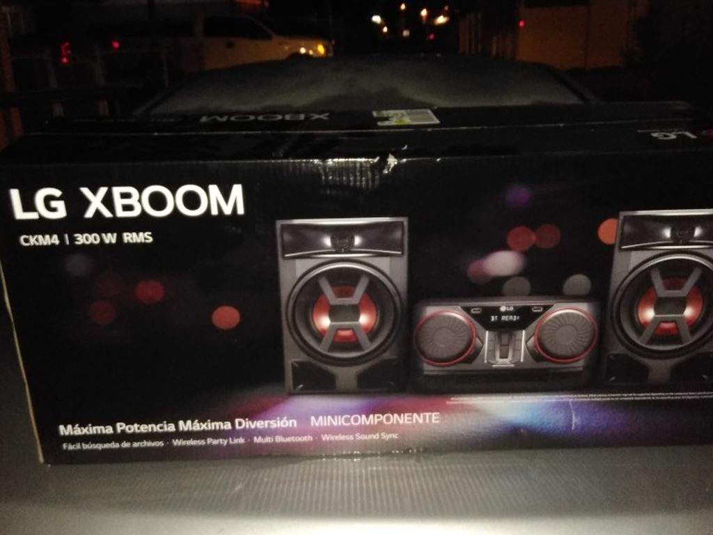 LG XBOOM SPEAKER
