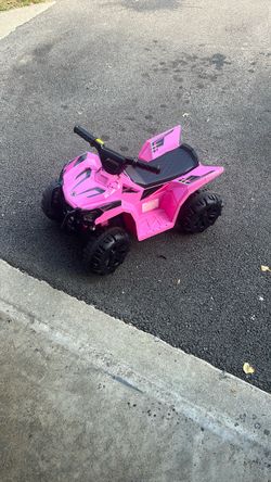Little girl electric 4 wheeler