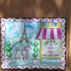 Wall Art - French Dog 