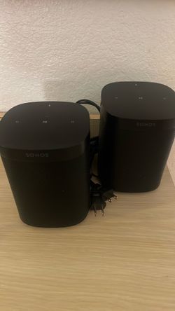2 Sonos speakers never used  $500