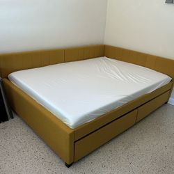 Bed Frame And Full Bed