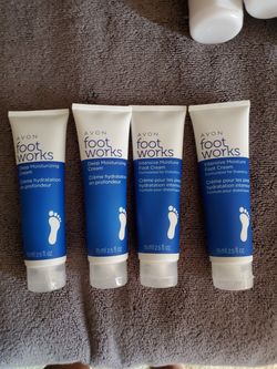 Avon deep moisturizing foot creme or intensive moisture foot creme $4.00 ea