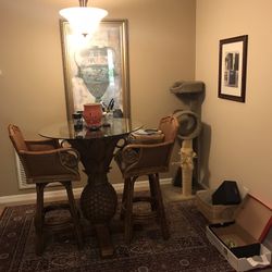 Pineapple Table and Chairs