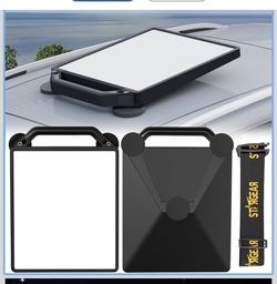 Starlink Mini Magnetic Mount with Protective Silicone Case, 2 in 1 Satellite Dish Mounting Kit & Cover with 200lbs Magnet Bases Handle Shoulder Strap 