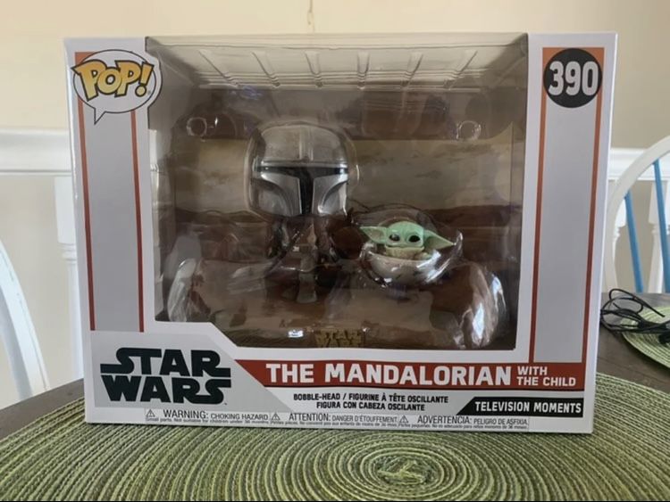 Mandalorian With Child Star Wars Funko Pop #930