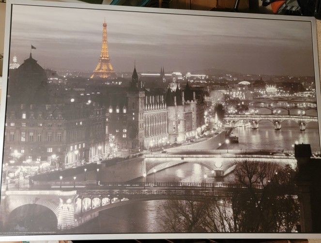 Paris Eiffel Tower Art