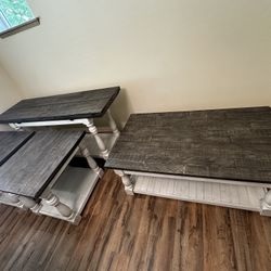Ashley Havalance Coffee Table, End tables, and Console Table