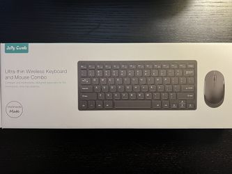 Compact Wireless Keyboard and Mouse