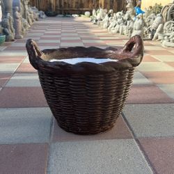 New Flower Pot Made Out Of Cement 