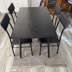 Small Black Table 
