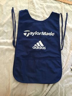 Golf caddie bib vest /apron Golf one size fits all Ayudante de golf vest mandil Unitalla