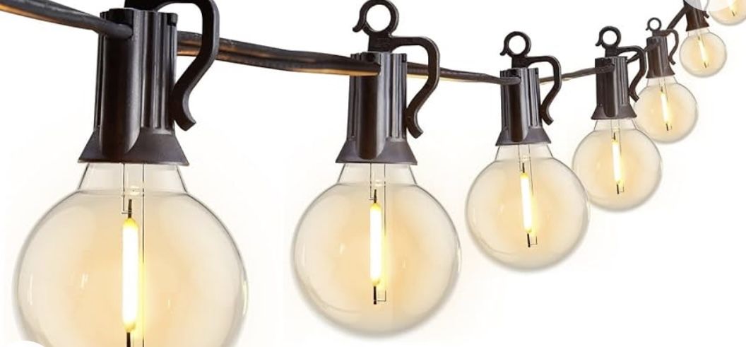 Patio string lights 24 foot