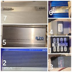 CAR AMPs FOR SALE