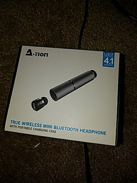 Ation Bluetooth earbuds 60$ new