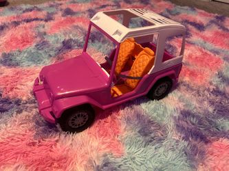 Barbie Jeep Car