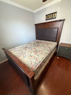 Queen Size. With Mattress $300 Cash